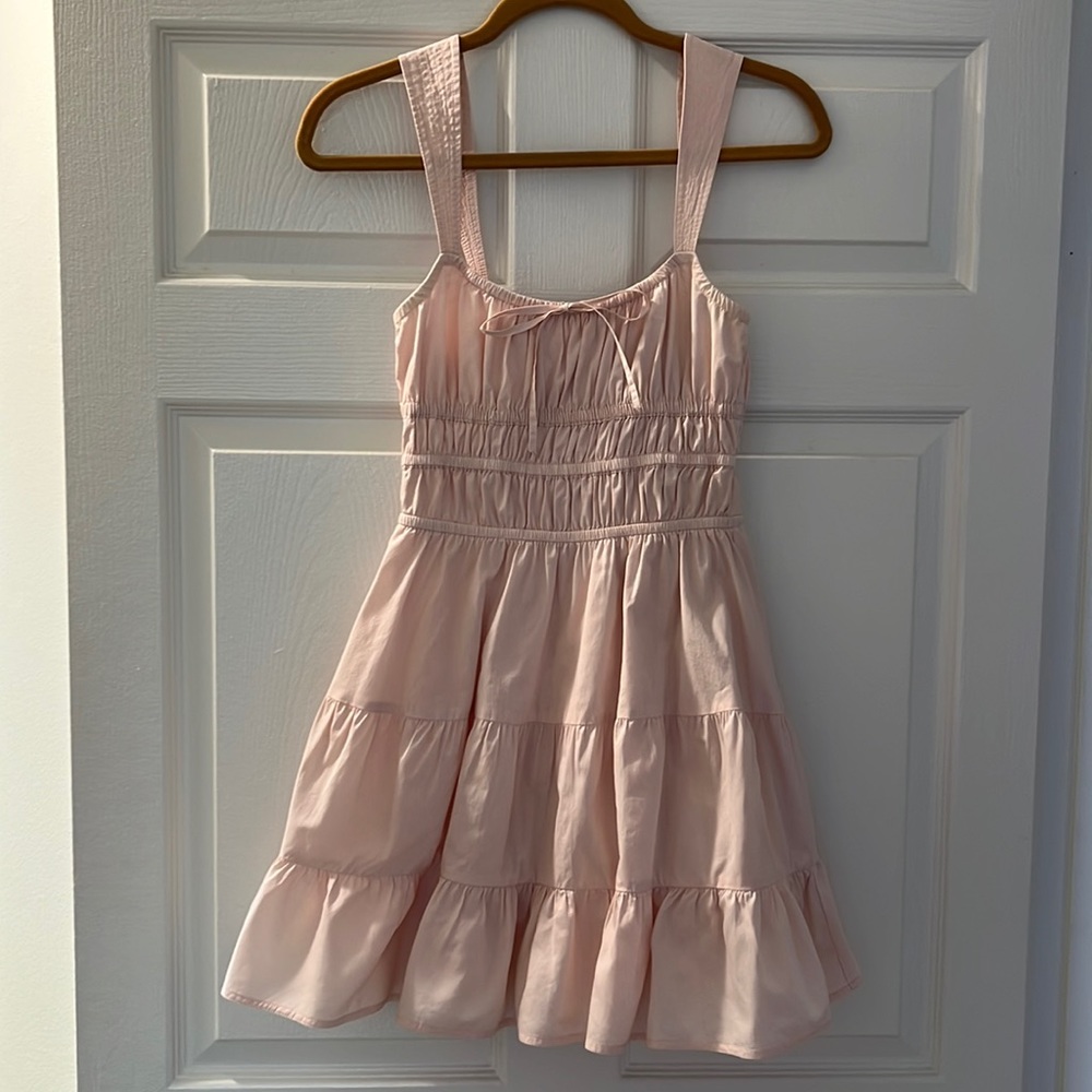 Aritzia blush pink ballerina dress size small ☺️